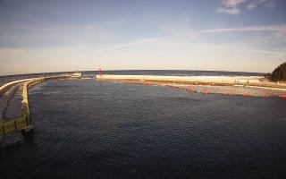 Mrzeżyno wejście do portu - 01-02-2026 12:41