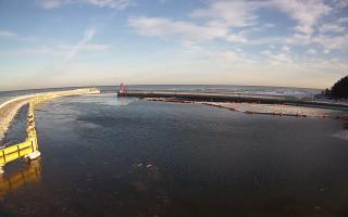 Mrzeżyno wejście do portu - 01-02-2026 07:49