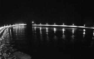 Mrzeżyno wejście do portu - 15-02-2026 22:25