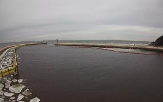 Mrzeżyno wejście do portu - 16-02-2026 13:01