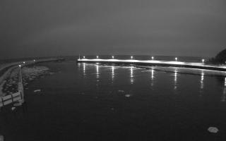 Mrzeżyno wejście do portu - 17-02-2026 05:25