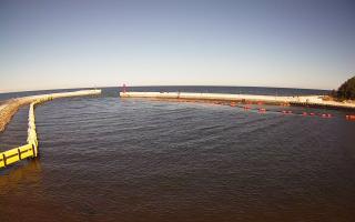 Mrzeżyno wejście do portu - 21-03-2026 10:18