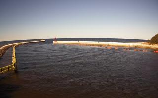 Mrzeżyno wejście do portu - 21-03-2026 13:53