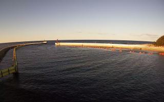 Mrzeżyno wejście do portu - 21-03-2026 15:40