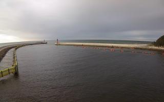 Mrzeżyno wejście do portu - 18-05-2026 17:08