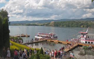 Niedzica - widok na zamek w Czor - 02-08-2025 14:54