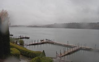 Niedzica - widok na zamek w Czor - 03-11-2025 09:23