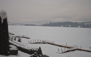 Niedzica - widok na zamek w Czor - 02-02-2026 06:25