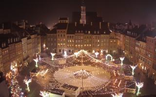 Warszawa Rynek Starego Miasta - 17-12-2025 21:10