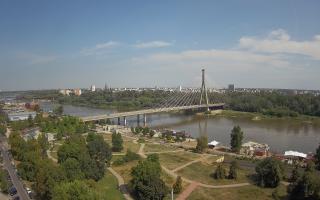 Warszawa most Świętokrzyski - 27-07-2024 08:40
