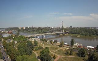Warszawa most Świętokrzyski - 27-07-2024 08:55