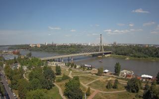 Warszawa most Świętokrzyski - 27-07-2024 10:05