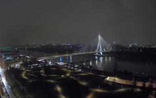 Warszawa most Świętokrzyski - 04-12-2024 17:56