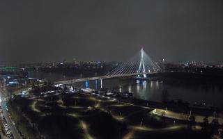 Warszawa most Świętokrzyski - 04-12-2024 18:10