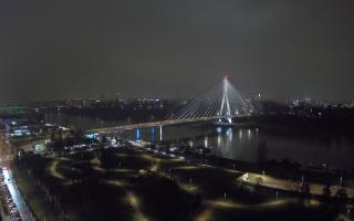 Warszawa most Świętokrzyski - 04-12-2024 18:31