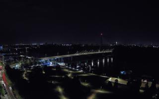 Warszawa most Świętokrzyski - 02-05-2025 23:41