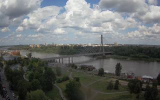 Warszawa most Świętokrzyski - 02-08-2025 10:58