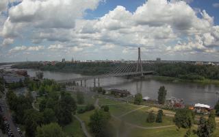 Warszawa most Świętokrzyski - 02-08-2025 11:05
