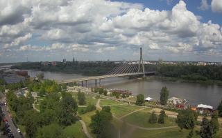 Warszawa most Świętokrzyski - 02-08-2025 11:12