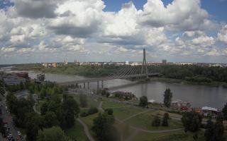 Warszawa most Świętokrzyski - 02-08-2025 11:34