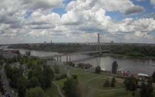 Warszawa most Świętokrzyski - 02-08-2025 11:55