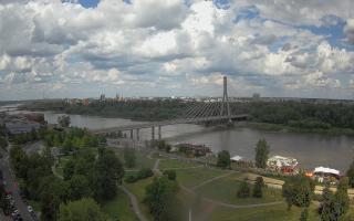 Warszawa most Świętokrzyski - 02-08-2025 12:02
