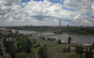 Warszawa most Świętokrzyski - 02-08-2025 12:16