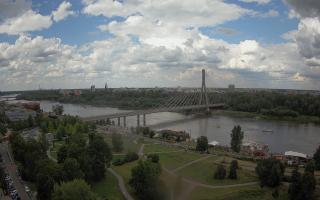 Warszawa most Świętokrzyski - 02-08-2025 12:44