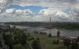 Warszawa most Świętokrzyski - 02-08-2025 12:58