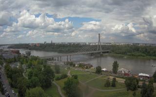 Warszawa most Świętokrzyski - 02-08-2025 13:05
