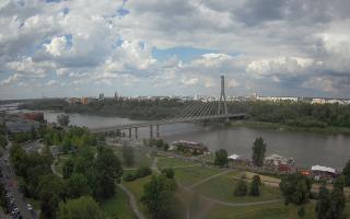 Warszawa most Świętokrzyski - 02-08-2025 13:12
