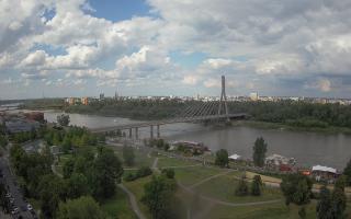 Warszawa most Świętokrzyski - 02-08-2025 13:19