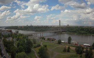 Warszawa most Świętokrzyski - 02-08-2025 13:40
