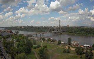 Warszawa most Świętokrzyski - 02-08-2025 13:47