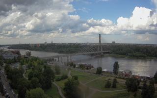 Warszawa most Świętokrzyski - 02-08-2025 14:44