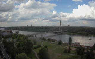Warszawa most Świętokrzyski - 02-08-2025 14:51
