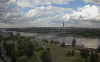 Warszawa most Świętokrzyski - 02-08-2025 14:58