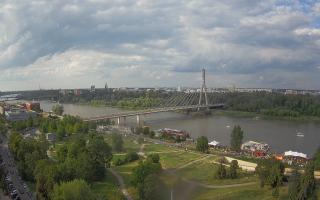 Warszawa most Świętokrzyski - 02-08-2025 15:40