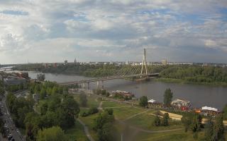 Warszawa most Świętokrzyski - 02-08-2025 16:01