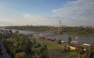 Warszawa most Świętokrzyski - 02-08-2025 16:29