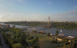 Warszawa most Świętokrzyski - 02-08-2025 16:50