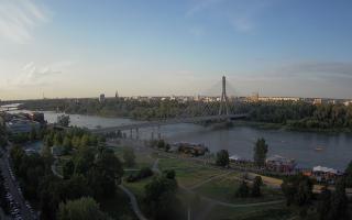 Warszawa most Świętokrzyski - 02-08-2025 17:04