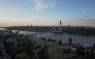 Warszawa most Świętokrzyski - 02-08-2025 17:18