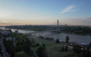 Warszawa most Świętokrzyski - 02-08-2025 17:32