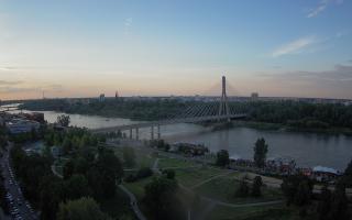 Warszawa most Świętokrzyski - 02-08-2025 17:39