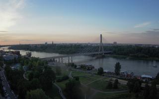 Warszawa most Świętokrzyski - 02-08-2025 17:46