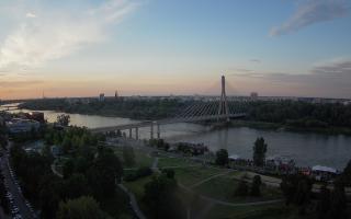 Warszawa most Świętokrzyski - 02-08-2025 17:54