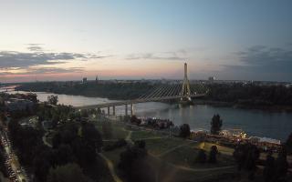 Warszawa most Świętokrzyski - 02-08-2025 18:50