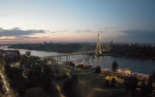 Warszawa most Świętokrzyski - 02-08-2025 18:57