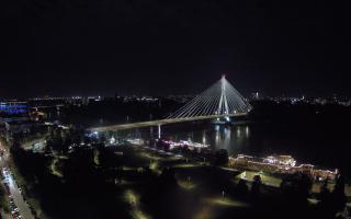 Warszawa most Świętokrzyski - 02-08-2025 20:42
